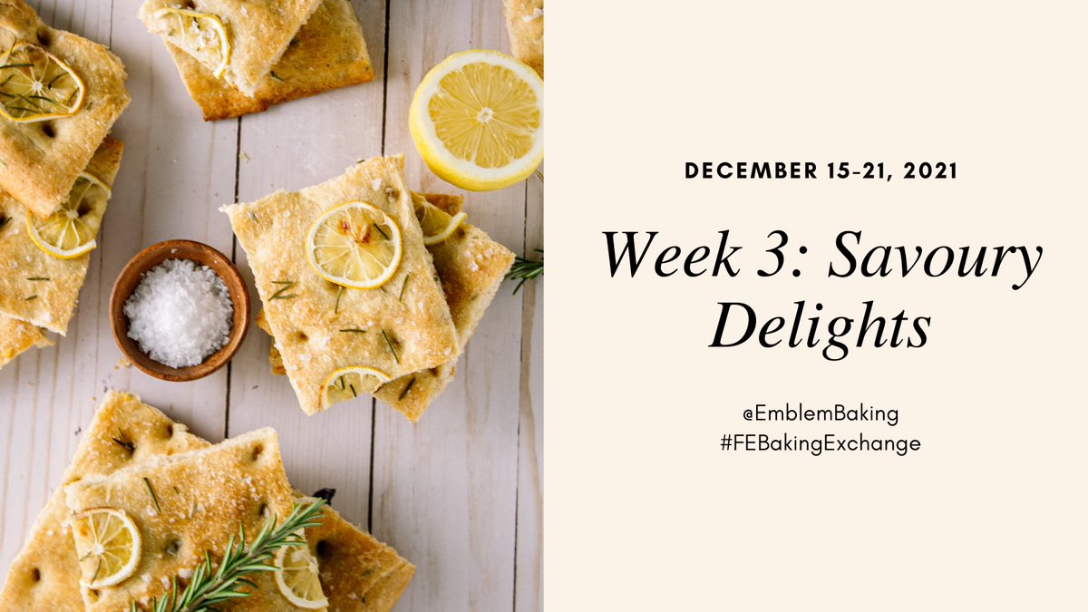 EmblemBaking's tweet photo. Fire Emblem Baking Exchange continues with Week 3's theme: Savoury Delights!

Please tag @EmblemBaking #FEBakingExchange so your post may be RT'd!

Rules &amp; Info: https://t.co/gAXPpIHVV1 https://t.co/ToVcZSCYvL