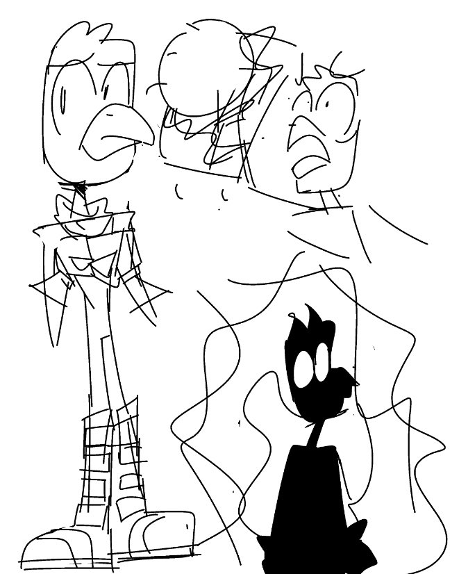 Random Sonic oc concept before I go to bed. He's often very scared for his safety, and has powers to help with this- whenever he's scared he can generate shield, and if he gets seriously frightened other stuff can oc our
He can't do this stuff on command but he's working on it