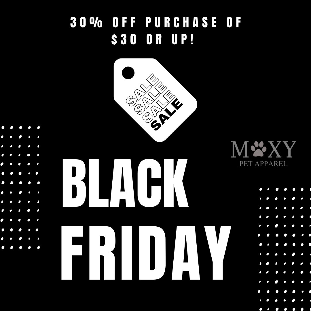 MyMoxyPets's tweet photo. π· BLACK FRIDAY PET CLOTHING SALES HERE @MyMoxyPets !
π LETS SHOP FOR YOUR PET ππ»πΆβοΈ
.
.
#Dog #mymoxypets #petstyles #love #furloves #buddies #cachorro #doglovers #petstagram #mybuddies #furgram #dogsoftwitter #petsathome #moxypetapparel #furbuddy https://t.co/yugvNCpzp2