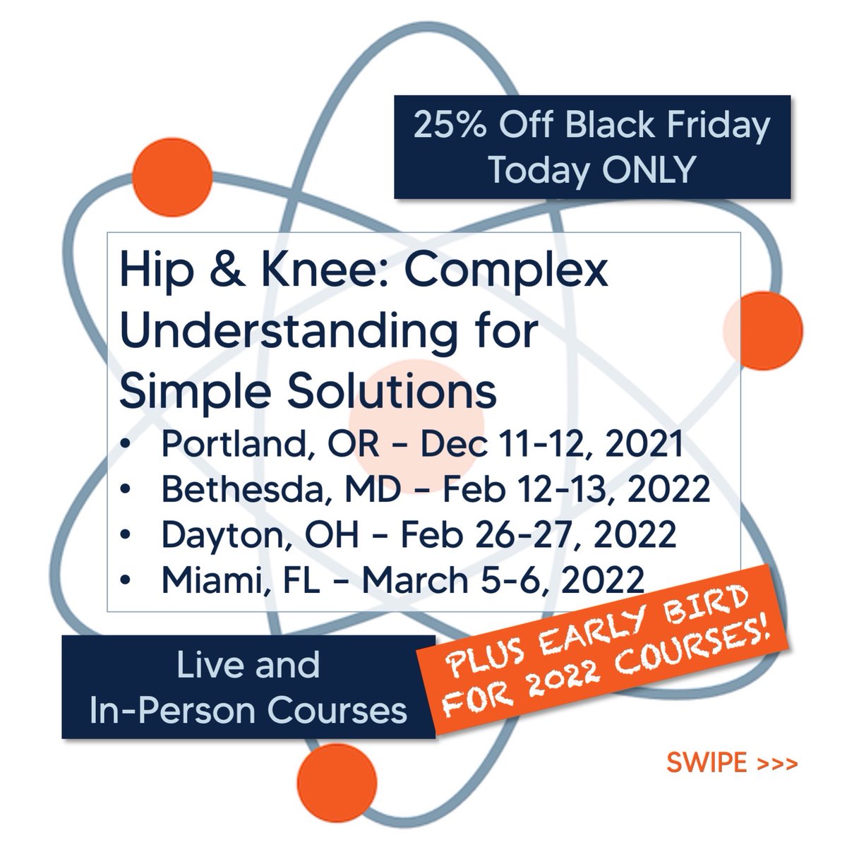 erikMeira's tweet image. Surprise!
Everything on my website is
25% off TODAY ONLY!!!
That includes all of my online courses AND all of my in-person courses (2022 courses get additional early bird discount)
courses.thesciencept.com/courses/