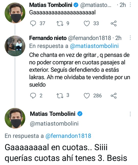 Tombolini Twitter