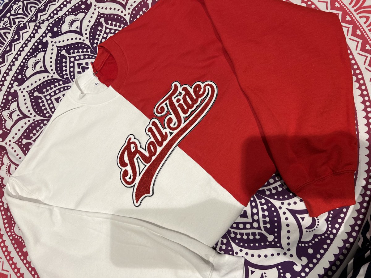 imonogrambyjayy's tweet photo. Alabama Roll Tide Chenille Sweatshirt❤️
#rolltide #alumni #universityofalabama #theuniversityofalabama #alabamagrad https://t.co/IaE2KnbgJ8