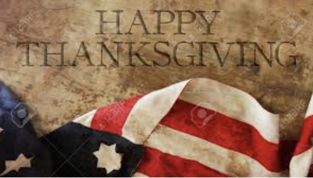 Happy Thanksgiving to our American Friends and Family.