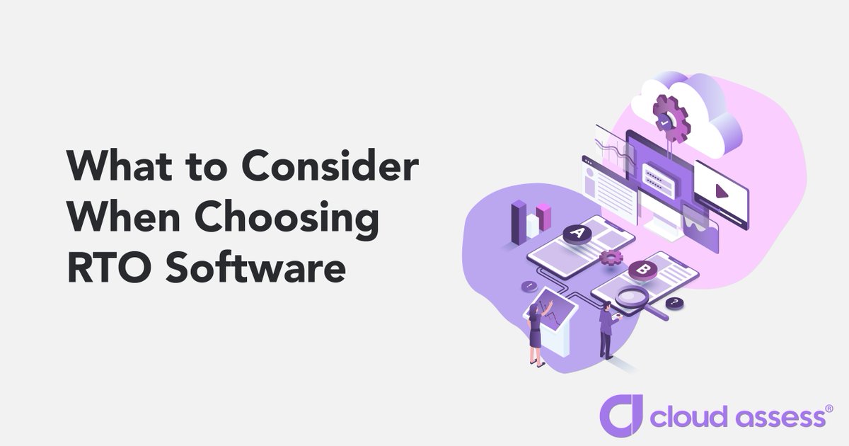 CloudAssess's tweet image. When it comes to choosing RTO Software for your business, how do you go about it?
Here, we discuss what you need to consider and 10 questions you have to ask during this process. hubs.ly/H0_PFNn0 #vet #rtosoftware #rto #voced #vocationaleducation