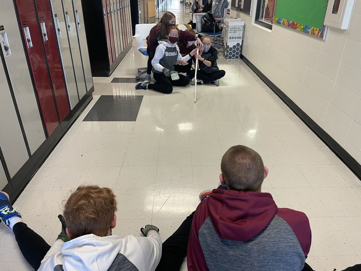 mslisacorbett's tweet photo. Practicing our skills for the @skillsalberta skills exhibition next week! We are engaged and so excited! #whatsarivet @RundleJrHigh #adventuresinstem #becurious #safetyfirst @Ms_Millette https://t.co/DLnOwJ7bxl