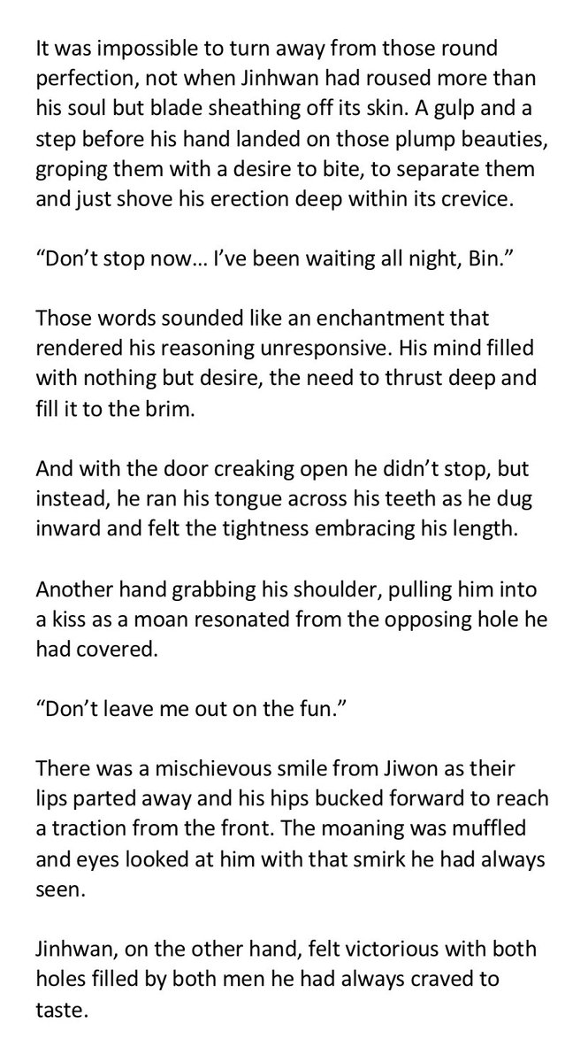 kimichi21a's tweet photo. #Binhwan #bobhwan #triplekim

🥰😉🔞

TripleKim Drabble https://t.co/a6JfqNXnQX