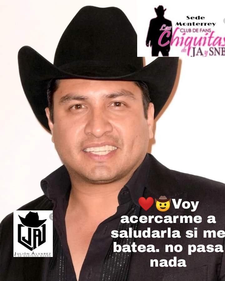 horte_mp's tweet photo. 🎶🎵🎤 talvez le suena muy directo yo solo digo lo que siento. Y ahorita  siento que me gusta demasiado no lo niego un tema mas de Julion Álvarez y SNB. Solicitalo en tu estación 📻favorita.
#Somoslosmismos
#Lospasosdejulion
#LaschiquitasJA
#newsmediolatino
#Tour2021 https://t.co/9RoZzHgDTv
