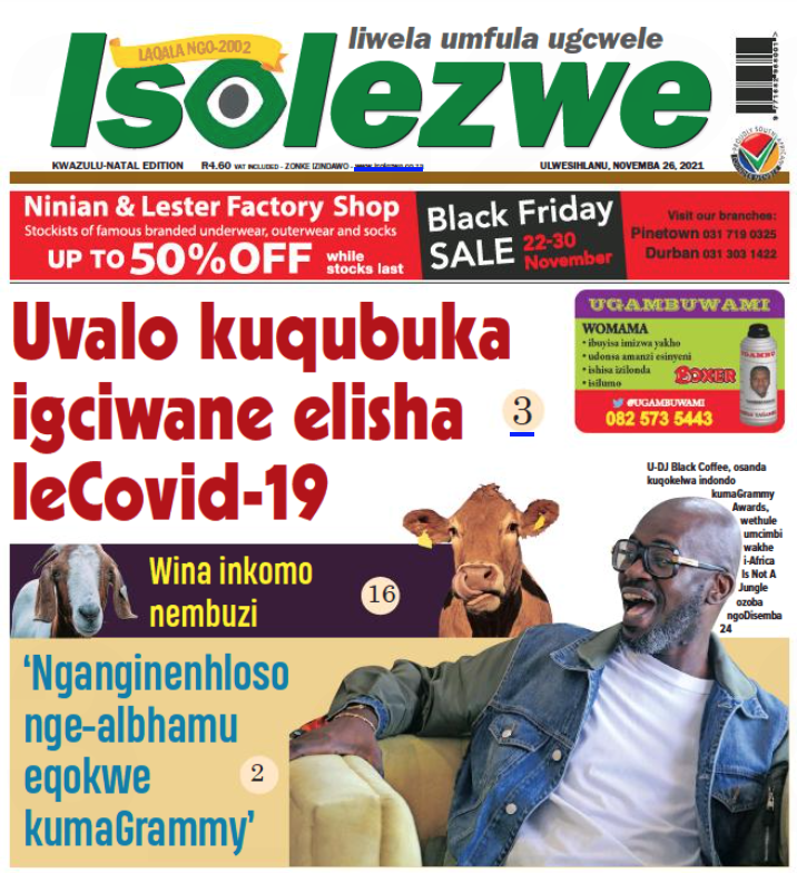 theuprising_za's tweet photo. We are here for the #TGIF edition of the #radiorevolution. Let's get the show started with:
6:25 #BathiniAbashana
6:40 #Coronacorner
7:15 #RingUs
8:10 #UnguWhoWaWhere
8:40 #UmZuluPhaqa
But first #CoffeeRoomHeadlines https://t.co/HwCZ6ZTX8h