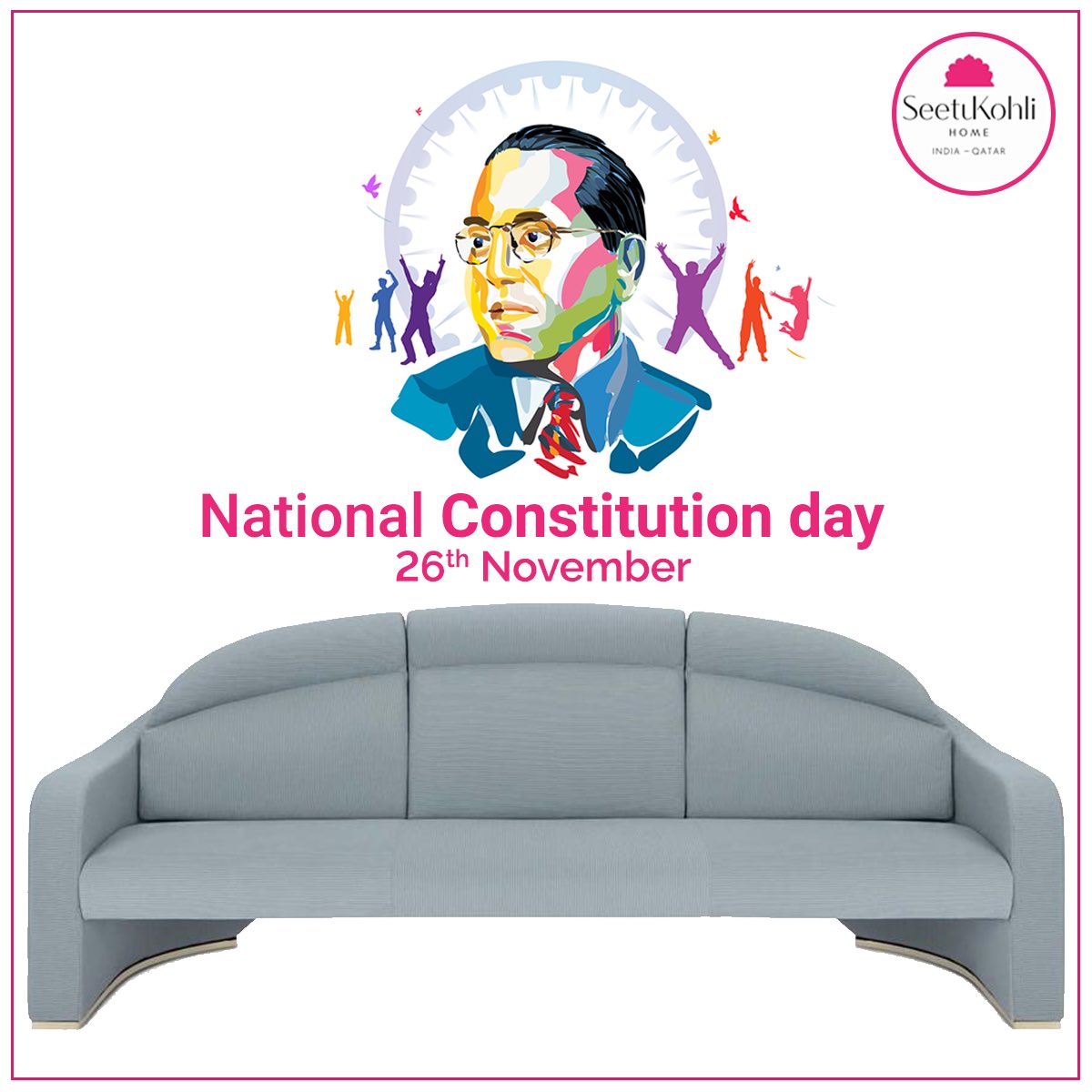 #ConstitutionDay - a day that reminds us of our glorious history of secularism and democracy as indicated in our Preamble.