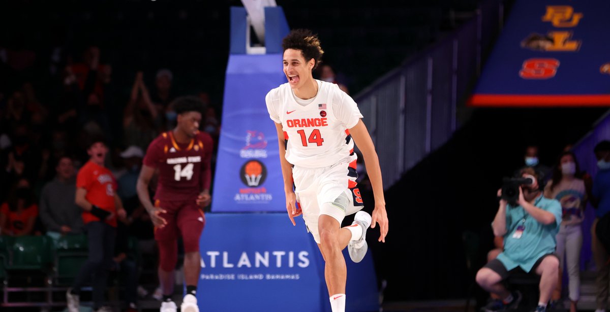 Next up for Syracuse in the Battle 4 Atlantis is #19 Auburn. Television, live stream, series history for the Orange vs the Tigers. https://t.co/GOAV1Kmw6X https://t.co/NlGMSYW9GN