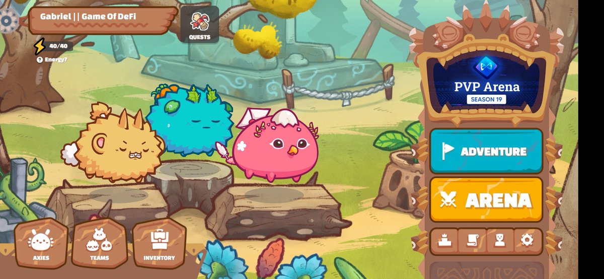 In GOD(Game of DeFi) we trust.
Thank you <a href="/GameOfDeFi/">Game of DeFi</a>!
We're continuously growing btw

#GameOfDeFi #AxieInfinity #AxieScholarship #AxieinfinityScholarship #axiescholarshipprogram #AxieScholars