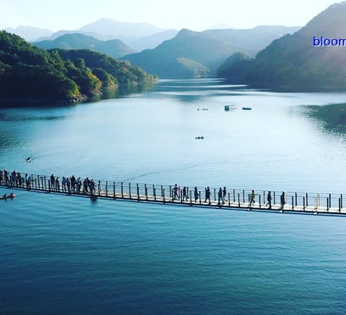bloomingdays2's tweet photo. 충북 제천시
청풍호출렁다리
(옥순봉출렁다리)
222m 환상의 호수뷰~~
.
잠시 코로나 근심을 잊고
가을 가득한 청풍호을 느껴보시죠
.
여기는 제천펜션 
블루밍데이즈 입니다
.
#청풍호펜션 #제천펜션 #청풍호케이블카 #제천여행 #능강계곡펜션 #청풍호모노레일
#청풍펜션 #청풍호출렁다리 https://t.co/QL4GbbBCSg