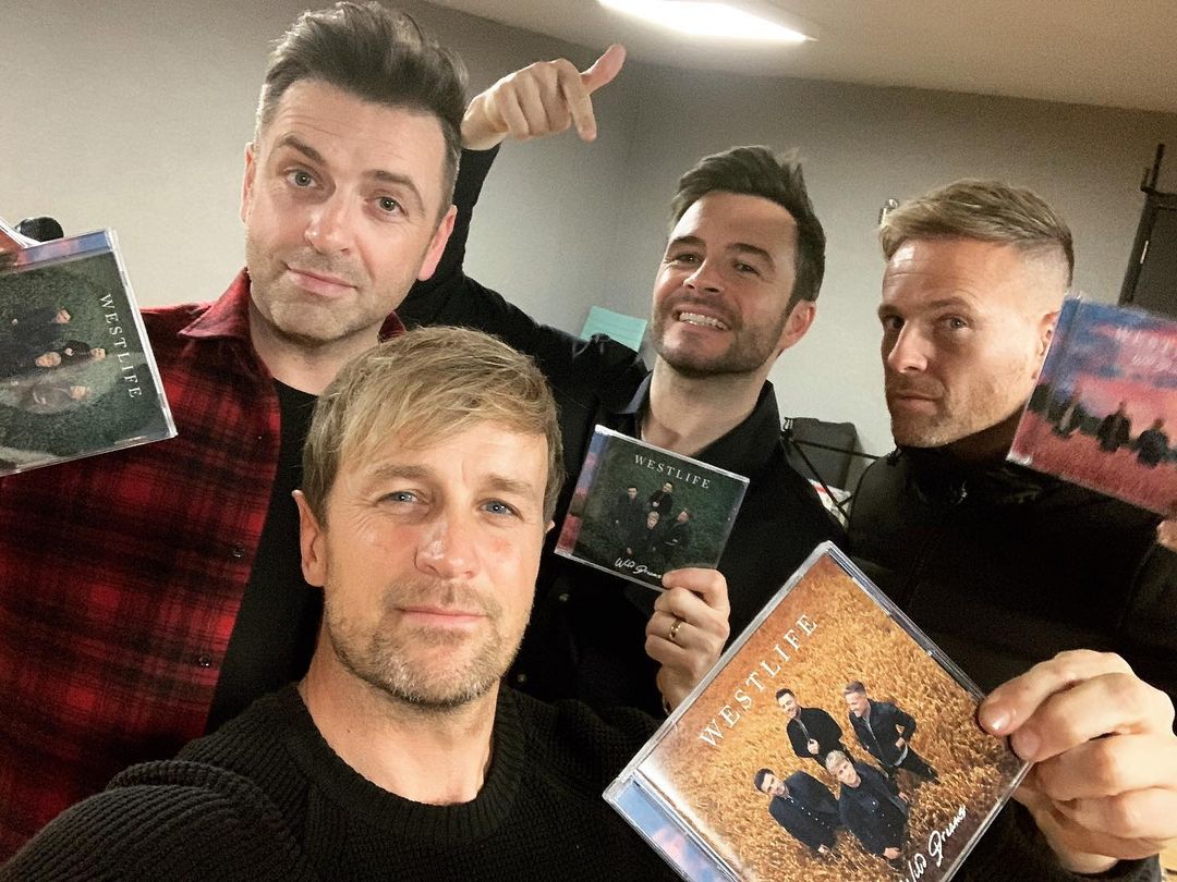 Westlife released their new album “Wild Dreams” –