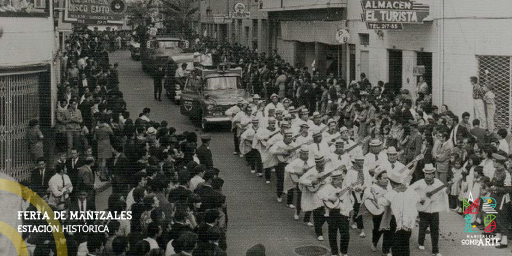 manicomparte's tweet photo. Hoy en nuestro #TBT estamos recordando la feria de Manizales, esa festividad que amamos y nos hace sentir orgullosos.
Esta feria que nos ha acompañado por más 60 años de historia, se encuentra inspirada en la Feria de Abril de Sevilla en España. https://t.co/mOzmoZ69Of