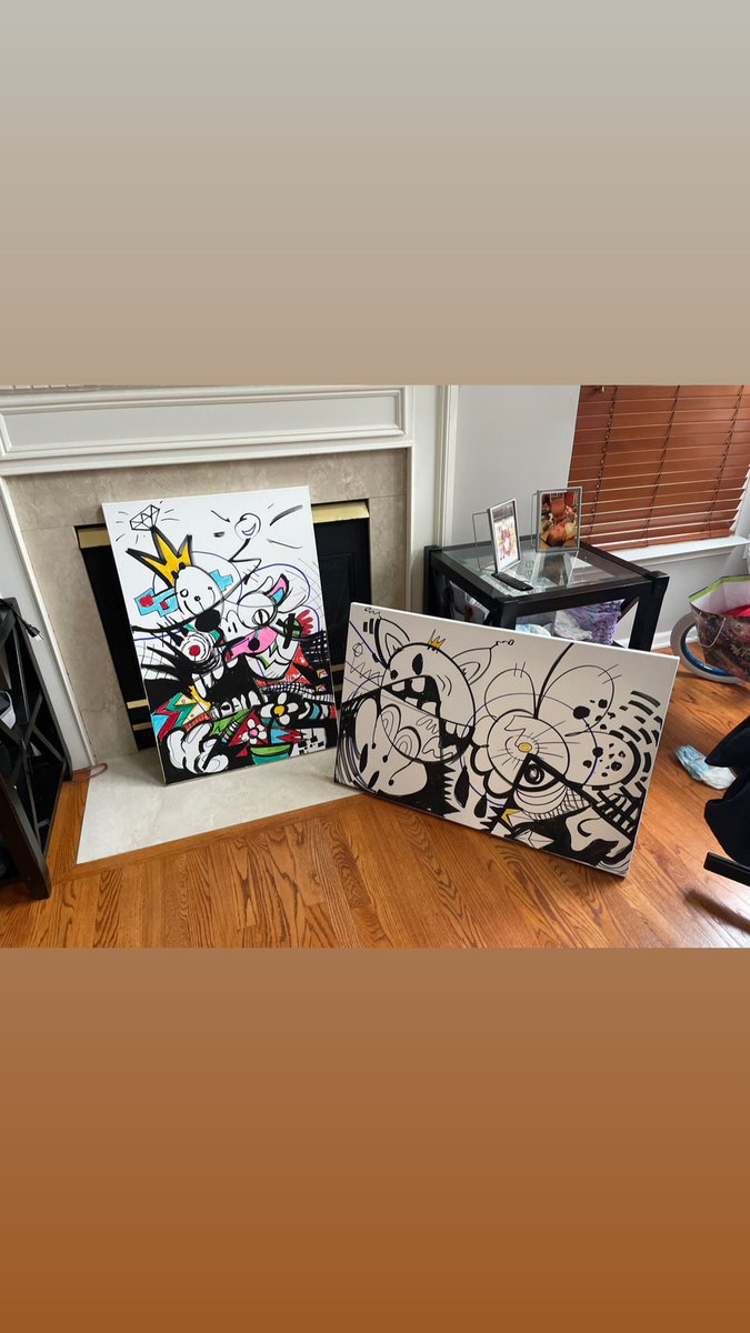 DrAlexanderKing's tweet photo. @garyvee Some of my art! https://t.co/umA0DiAHTz