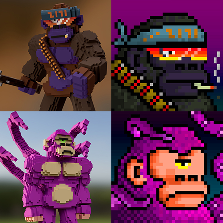 0x_NFT's tweet photo. @SolanaMMB @bunker2171 

✅ Gorilla Nemesis PFP 
✅ $Amber token generated by draGons
✅ @TheSandboxGame Lands Acquire for VX MutantKongz
✅ Bunker Beast that boost your $Amber yield
✅ DAO token 
✅ Alien Kimera Protocol [AKP] Coming Soon https://t.co/WVuVKuzcyQ
