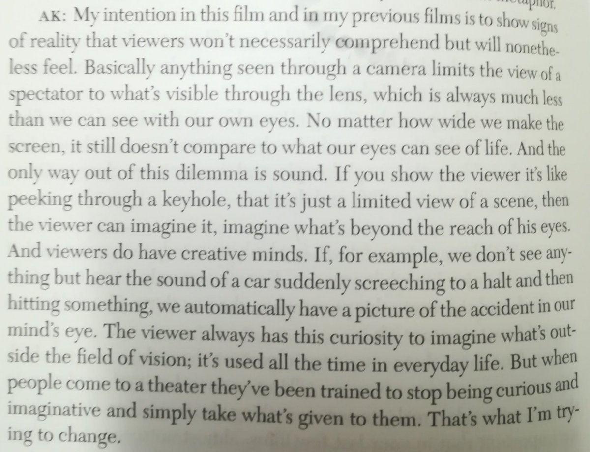 Kiarostami on The Wind Will Carry Us