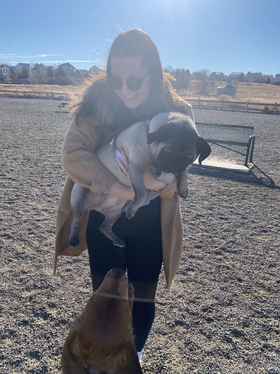 HendersonCailey's tweet photo. Thanksgiving at the dog park with my tiny family❤️ wouldn’t have it any other way https://t.co/LpukT257bW