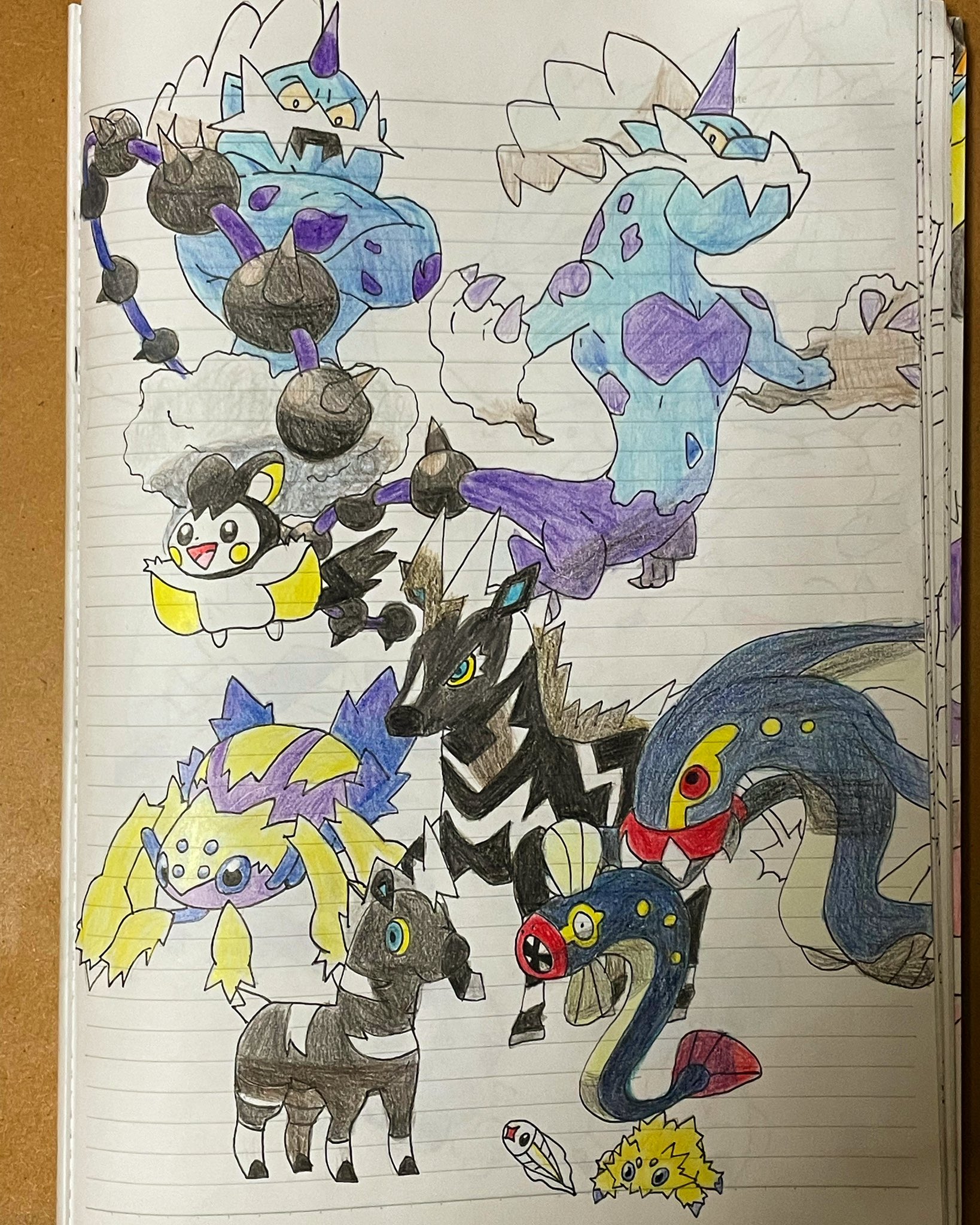 ネンドヤマ イッシュ地方ポケモン タイプ 電気 ポケモン イラスト イラスト好きな人と繋がりたい 電気タイプ ポケモン大好き 模写 色塗り お絵描き ポケモンイラスト T Co Quvknsws0z Twitter