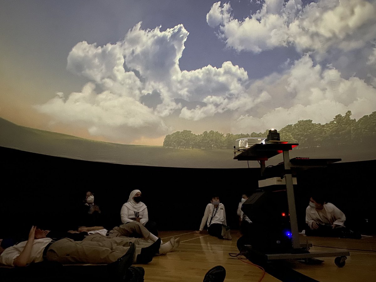 Fun times with 6C in the astronomy dome this afternoon. Huge thanks to Mrs O’Neill for planning this inspiring learning opportunity for <a href="/HTSRichmondHill/">HTS Richmond Hill</a> students, and to Ms Pavan who kindly allowed me to join her class this afternoon.