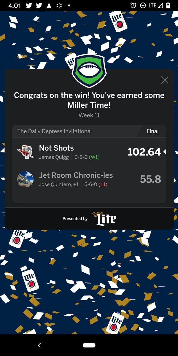 DPPhotoTeam's tweet image. The ONLY reason I play fantasy is for social experimentation so it's a true treat that my team of almost all NFL anti vaxxers topped @DP_JoseQ in true progressive, left leaning politics this team should be 0-16