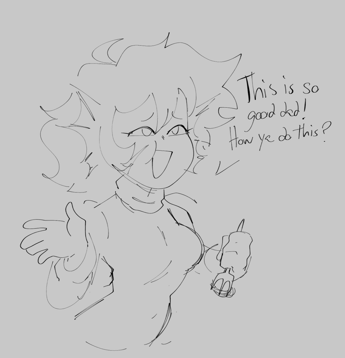 Yeah Starker needs some work with his cooking 