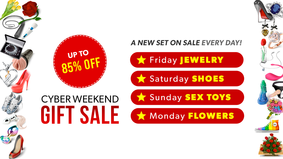 📢 4 Gift Sales this weekend!!!
✨JEWELRY SALE Thursday 9pm EST ~ Saturday 12pm EST
✨ SHOE SALE Saturday 12pm EST ~ Sunday 12pm EST
✨SEX TOYS Sunday 12pm EST ~ Monday 12pm EST
✨FLOWERS Monday 12pm EST ~ Tuesday 12pm EST
➡ Cam4.com