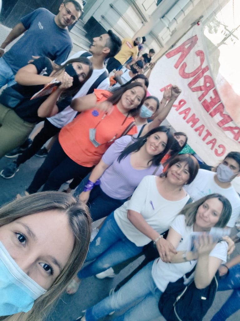 JRCatamarca_'s tweet photo. #25N #NiUnaMenos
En el Día Internacional para la Eliminación de la Violencia contra las Mujeres volvemos a reafirmar la importancia de lograr espacios de convivencia libres de violencia 💜
#ProtagonistasDelPresente https://t.co/u9kyWnCOSx