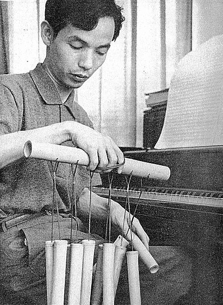 galaxymusicnote's tweet photo. Tōru Takemitsu is a Japanese writer, composer known for mixing western notation and traditional Japanese instruments.

Learn more about his life and works at: https://t.co/m07lPJsBk4.
#torutakemitsu, #japaneseclassicalcomposer, #japanesecontemporarycomposer, #minimalistcomposer https://t.co/6swSy69KaS