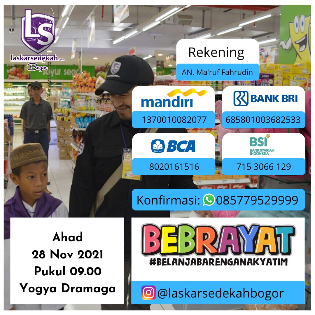 Makin banyak kita memberi dan bermanfaat bagi orang lain, makin besar kepercayaan Allah menitipkan rezeki pada kita. Salah satunya dengan bersedekah dalam segala bentuk rezeki.

#JumatBerkahBersedekah
#JumatBerkah