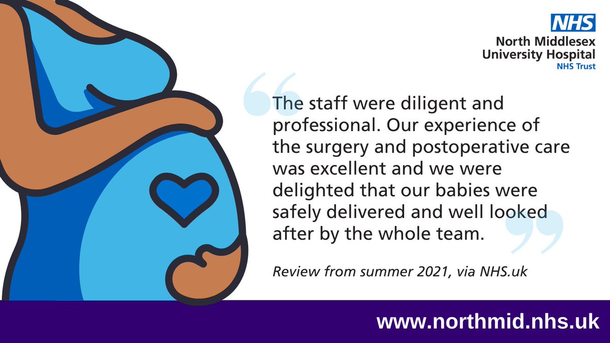 The latest CQC inspection of our maternity services found strong team work and comprehensive training for staff on safety and key skills. Find out more on our website at northmid.nhs.uk