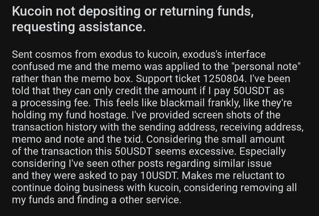 TheOnlyBobEver's tweet photo. Hey @kucoincom any assistance would be great. #KuCoin #cryptocurrency #crypto #kucoincom https://t.co/4iQv8M8WrQ