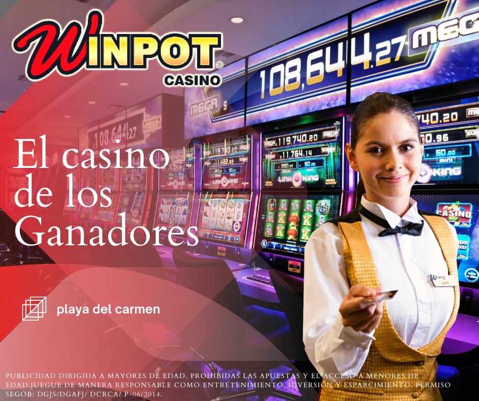 WinpotPdc's tweet photo. Deseamos que tú seas nuestro próximo GANADOR en Winpot Casino Playa del Carmen, no pierdas la oportunidad de ganar en tu máquina favorita. https://t.co/YYEHVy4Pcq