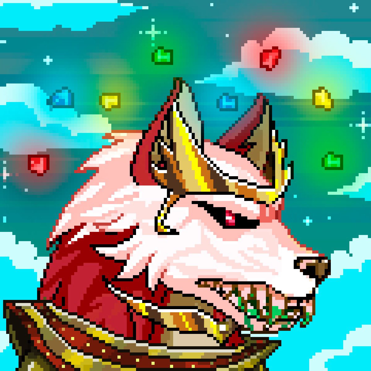 What are the wolves eating today? Hope everyone is having a great day, more announcements coming soon! !grr