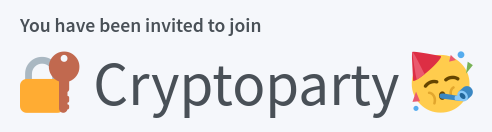 CryptoPartyWIEN's tweet photo. Boot Prozedur für 2021 wurde soeben abgeschlossen!

Die erste Cryptoparty 2021 findet kommenden Montag (29.11.2021) ab 19:00 im online BigBlueButton (BBB) vom @MetalabVie statt!

Zugangsdaten auf der Mailingliste; bald unter: https://t.co/EEsD0jQUGi

Cu there! :-) 

#Cryptoaparty https://t.co/6BhDZkFIRY