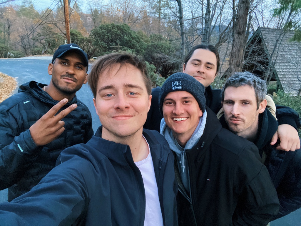 Spent last weekend in the woods making tunes with these dudes. Grateful for every minute of it