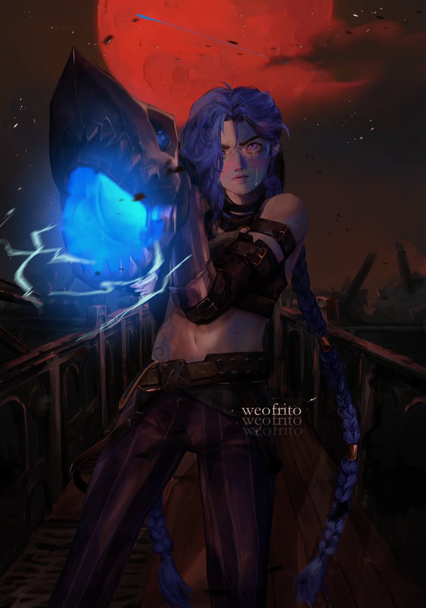 weofrito's tweet photo. the monster you created #Arcane https://t.co/BRAphHl8Lv