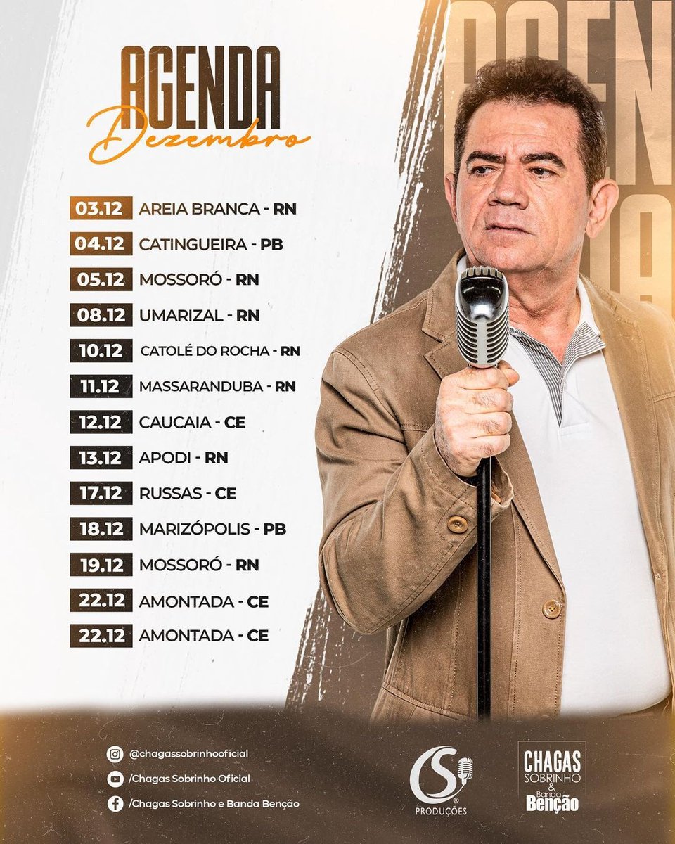 AgenciaInfinit's tweet photo. Confira a agenda de @ChagasSobrinho https://t.co/NWYwcjRQdq