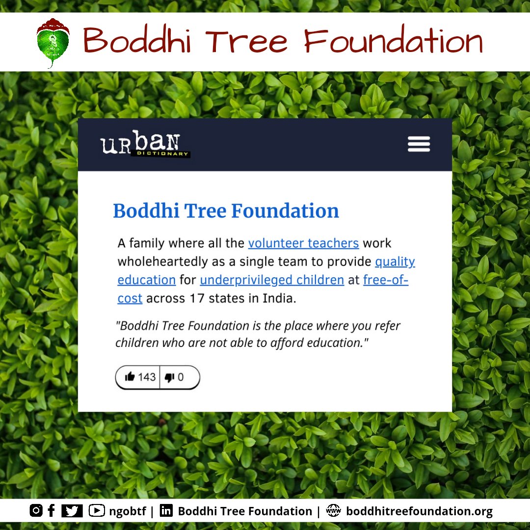ngobtf's tweet photo. Hoping on to the trend.
#btf #education #india #ngoindia #ngo #boddhitreefoundation #boddhitreefamily #boddhitreengo #educationispower #educationcannotwait #educationmatters #support #socialwork #educationrights #underprivileged #educationforall #educationforeveryone #goals #rt https://t.co/JgFtvvexqV