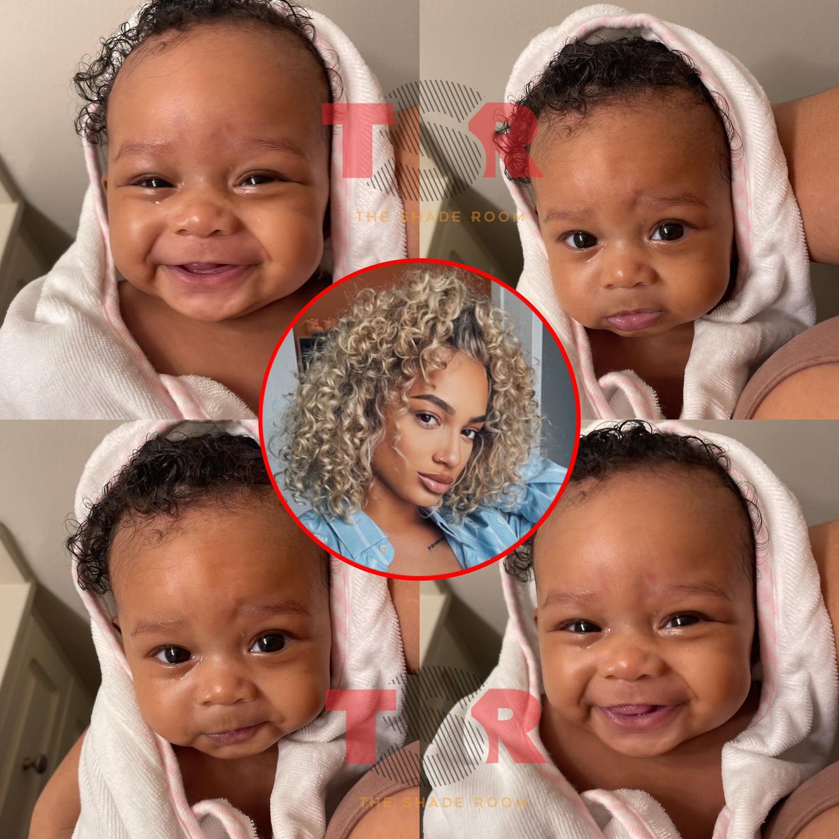TheShadeRoom's tweet image. Dani Leigh shares these precious snapshots of her mini-me 😍