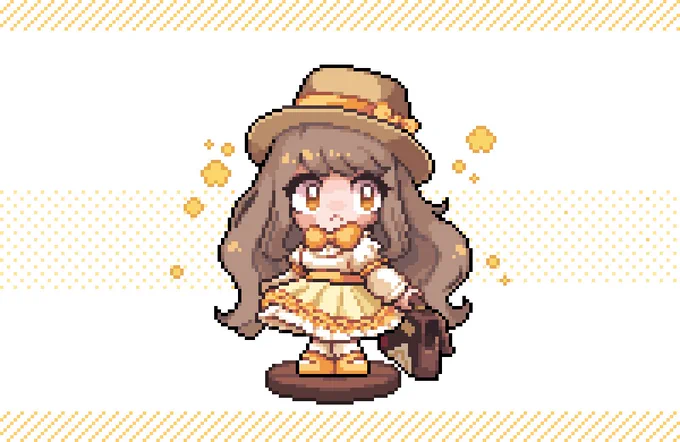#ドッターさんが自己紹介
かわいいドット絵を描いています!
韓国人なので日本語はまだ下手ですが、頑張って勉強しています😇よろしくお願いします!✨💕 