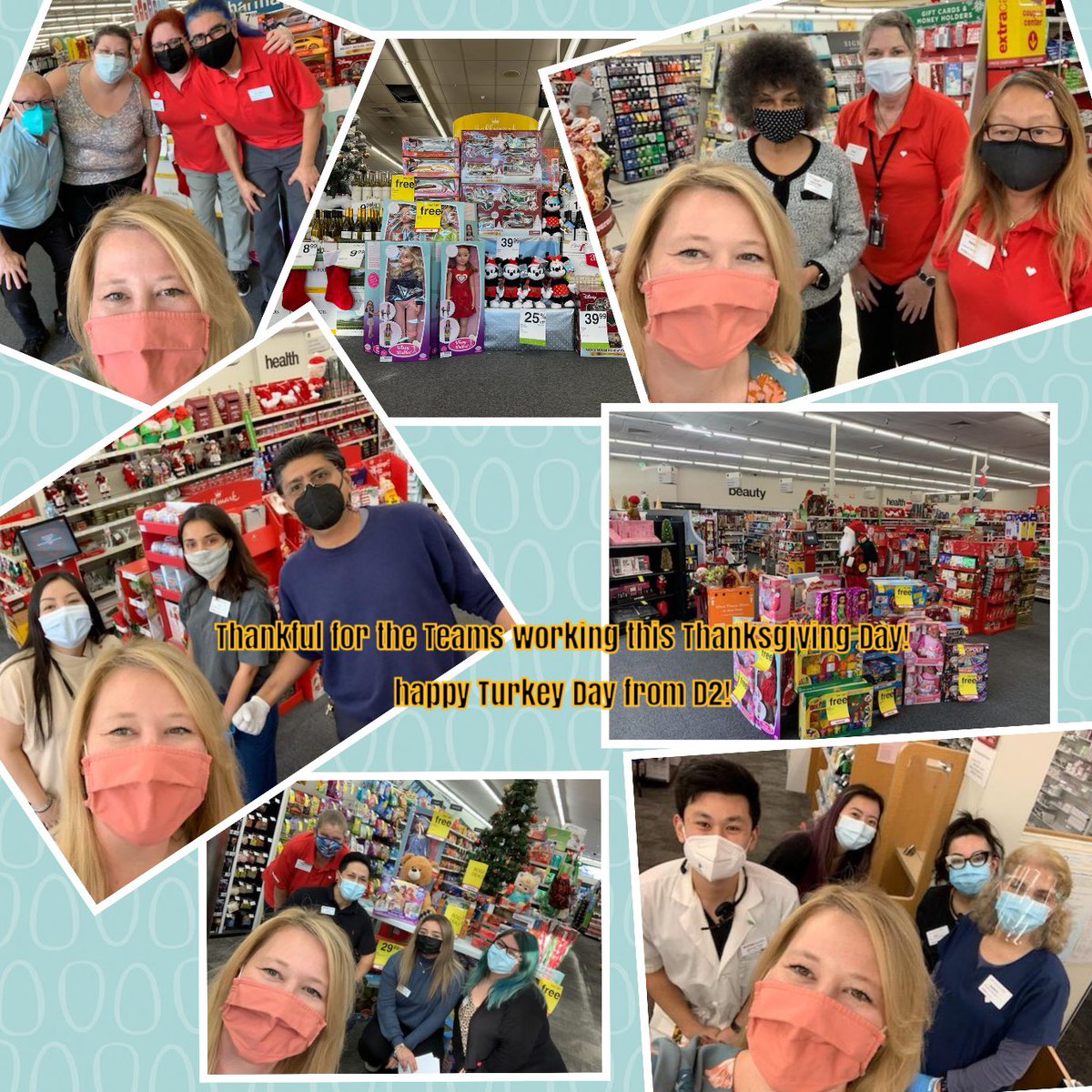 Happy Thanksgiving from R68 D2! Today was a day for me to celebrate the colleagues who are sacrificing for our communities…cookie deliveries and my personal time resulted in a day full of smiles! #Grateful #Thankful #ColleaguesMatter #BayNation #R68D2