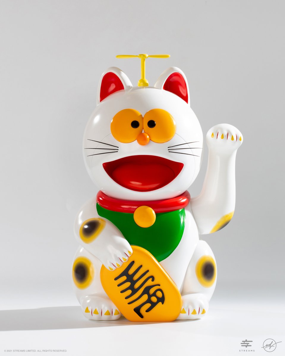 streamsart's tweet photo. Doreakoは喜びと幸運を伝え、困難な年を乗り越え、希望を持って新年を迎えるという使命を持って生まれました。 
スペインのアーティストMoisés Menéndezデザイン
STREAMSプロデュース
世界限定499個
材質:ビニール/ PVC
高さ:約30cm
出荷予定日:2021第3四半期
#streams #arttoy #sofvi #ソフビ #vinyl https://t.co/O8zkVKWdMy