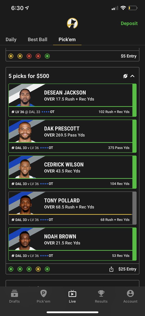 ABeautifulDis10's tweet photo. @Tp__5 You were 1 yard away from winning 500 dollars for me today.😩 never bet against my Boys. Mannn this was so close. #DC4L #DallasCowboys you got me next time? I’ll order my daughter a pollard jersey if you do. Happy thanksgiving man great game. https://t.co/uu7mFWl6Gr