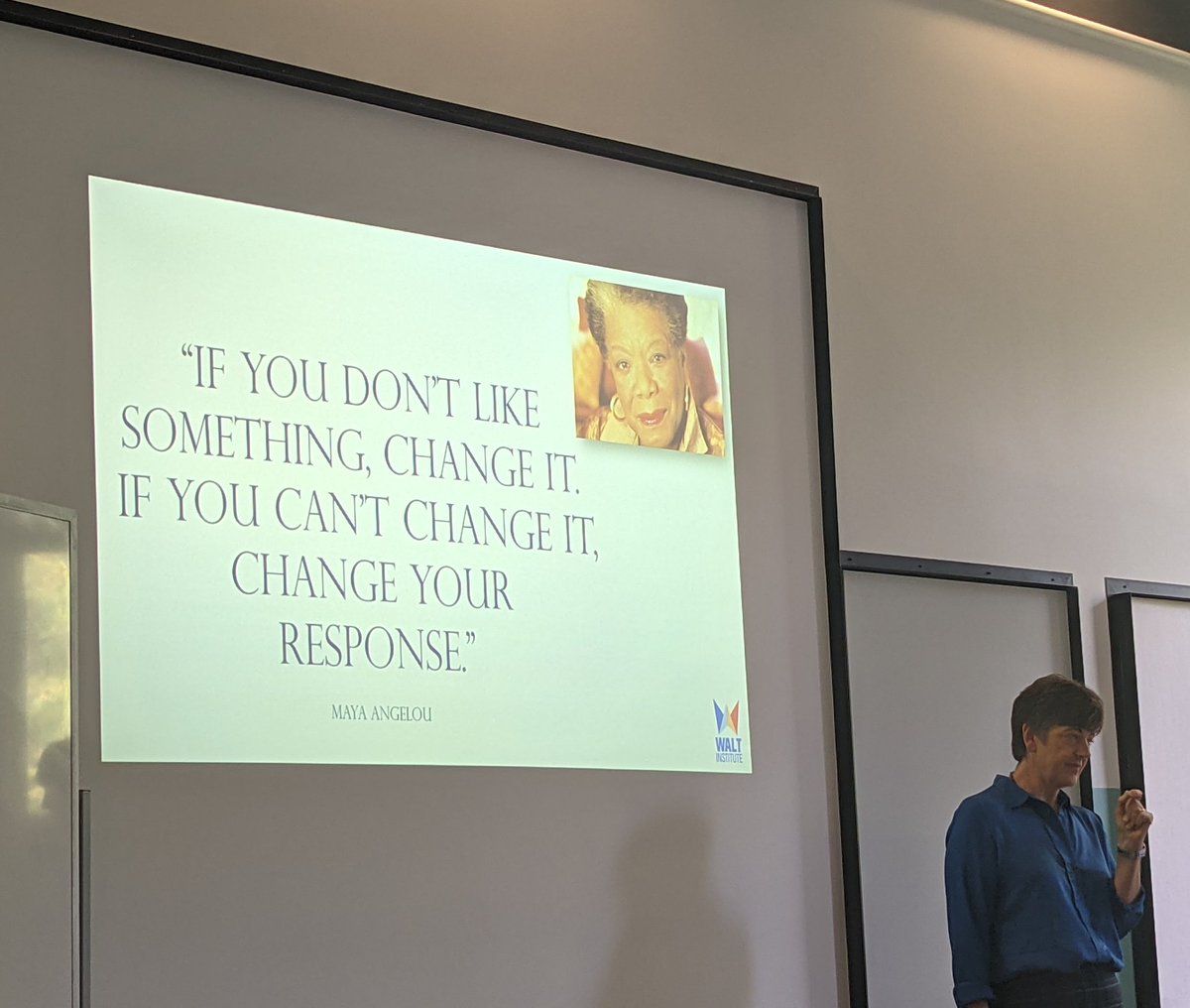 Change the way you think. Do things differently. If you don't like something, change it. If you can't change it, change your response. *Because you are worth it* 
Great tips in the six steps to mental health at <a href="/EMCRForum/">EMCR Forum</a> #SciPath21