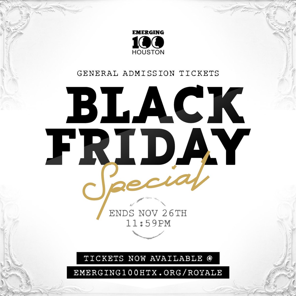 Ibupr6phen's tweet photo. A classy turn up all in the name of a good cause! We are premiere Houston’s first Black Excellence Gala for ages 21-35 ! December 3rd ! #RedCarpet HMU for more info or the hidden discounts 🤫

General Admission going for $40 until 11:59pm on 11/26 ; #BlackExcellence #Emerging100 https://t.co/h1qzdpl5tm