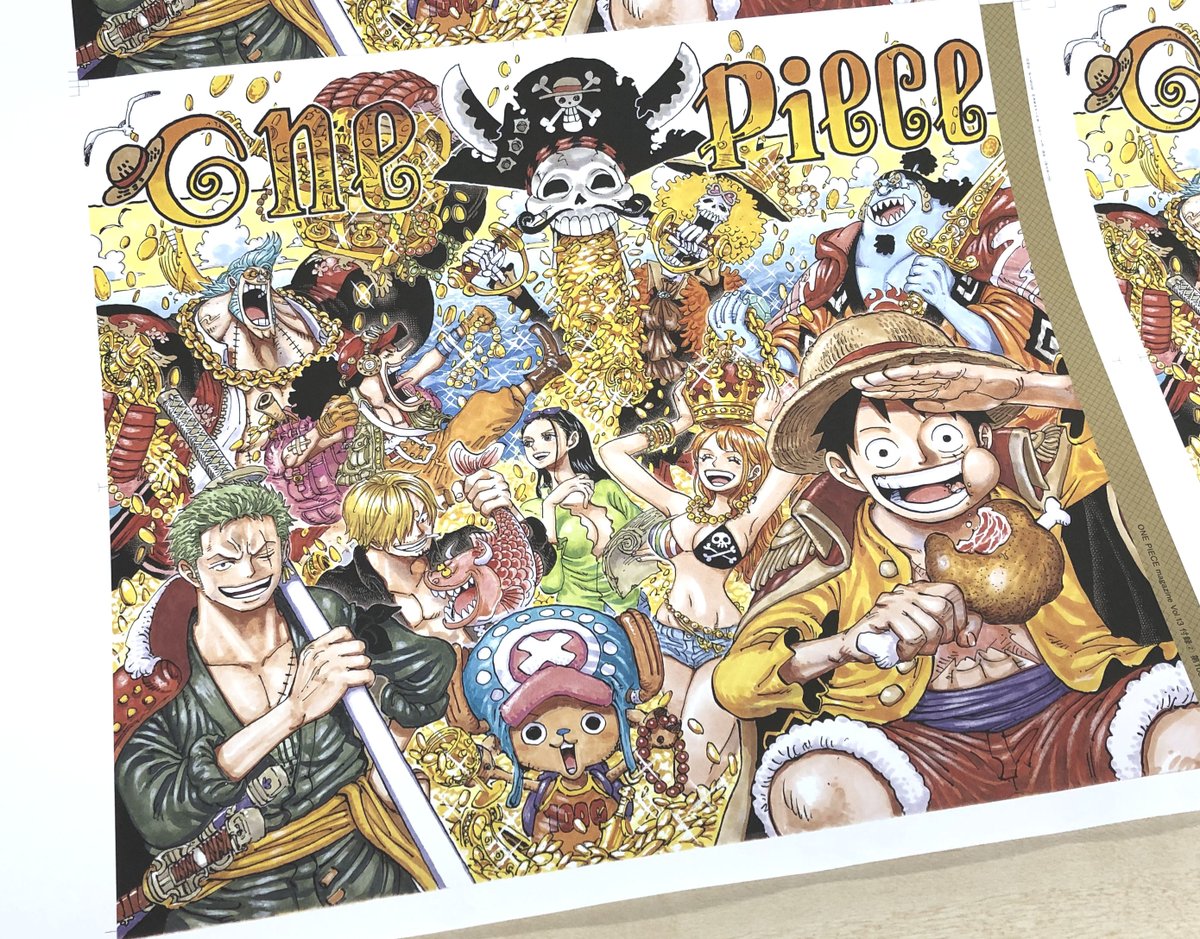 ONE PIECE magazine 特集 Here are some new pictures of OP Magazine Vol. 13. #ONEPIECE