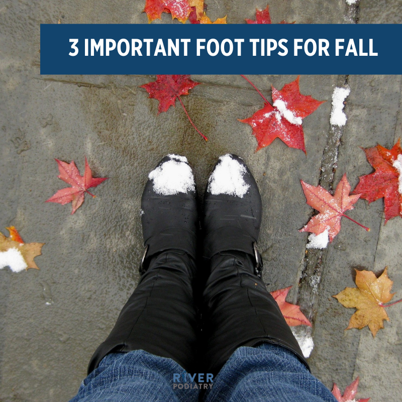 River_Podiatry's tweet photo. Our Dr. Jungwoo shared 3 important tips for the fall season. Head to our website for his complete blog post. [link below] 

https://t.co/bMJjjPrgFb https://t.co/BYmg0vhOWb