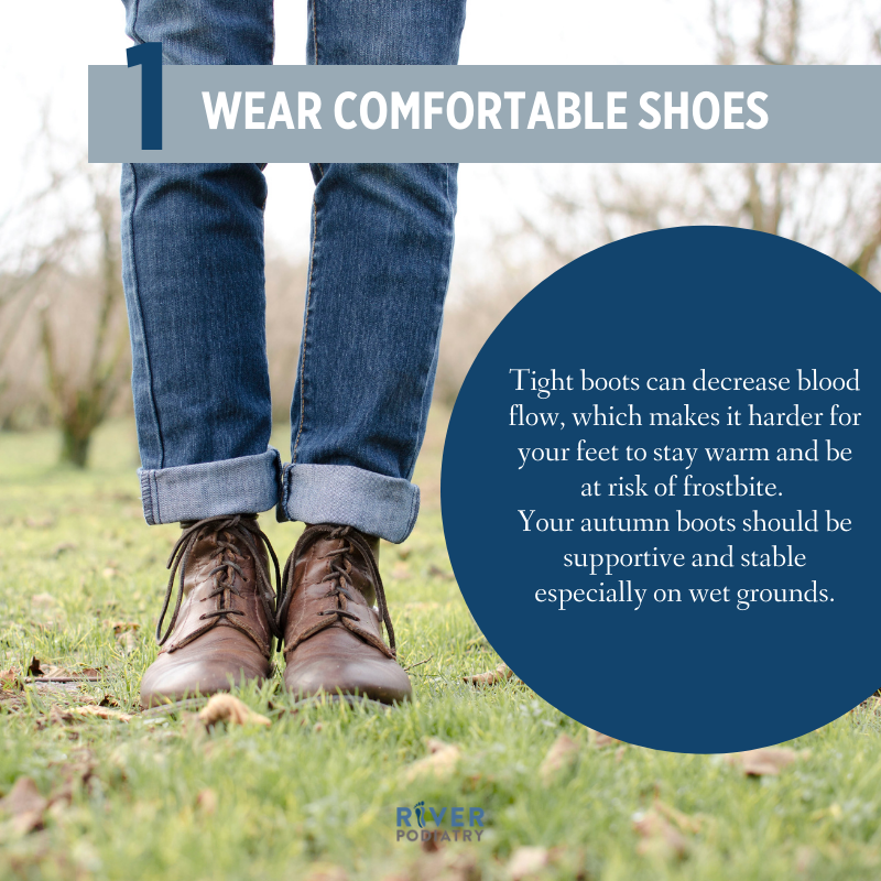 River_Podiatry's tweet photo. Our Dr. Jungwoo shared 3 important tips for the fall season. Head to our website for his complete blog post. [link below] 

https://t.co/bMJjjPrgFb https://t.co/BYmg0vhOWb