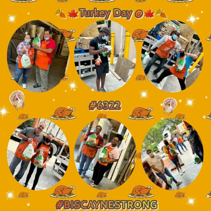 PoulardBey's tweet photo. 🌻 #6322
Putting a smile on our associates' faces with a turkey...🦃🍁🍂🔥🧡
#HappyThanksgiving #GobbleGobble #Mofya🔥🔥🔥 https://t.co/DcPDeJLKeg